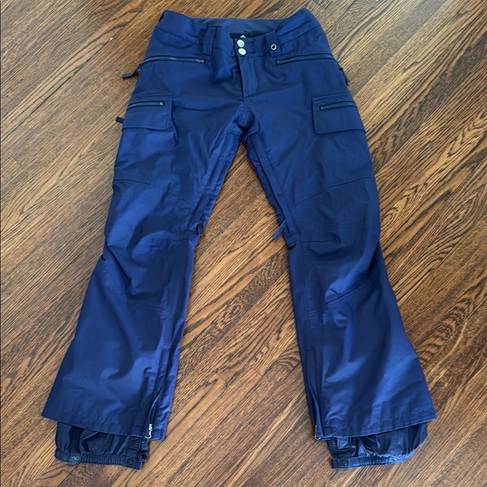 Burton Dryride Women’s Snowboard Snowpants, dark purple, size XS.